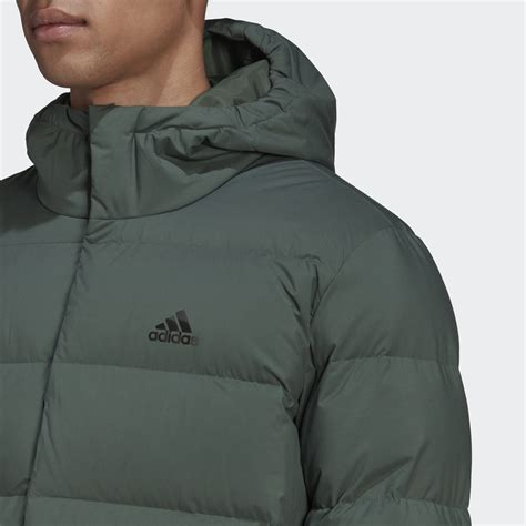 adidas light hooded herren daunenjacke grün bei ebay|ADIDAS Helionic Hooded Daunen Herren Jacke Steppjacke mit .